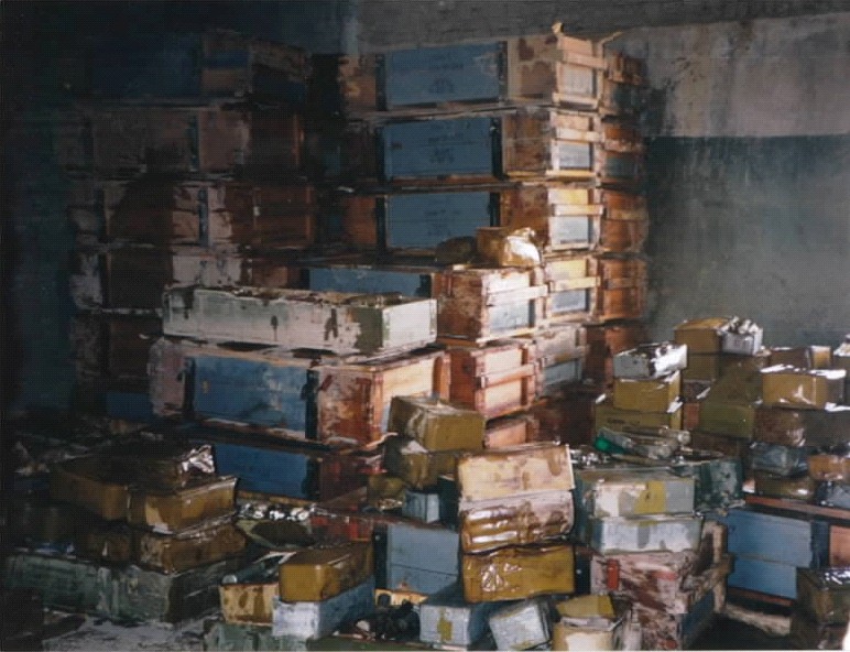 Canadian combat engineers destroy Soviet ammunition in Afghanistan